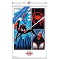 thumbnail image 3 of Marvel Cinematic Universe - Spider-Man - Into The Spider-Verse - Panel Wall Poster with Wooden Magnetic Frame, 22.375" x 34", 3 of 3