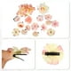 thumbnail image 4 of 16 piezas de clips para el cabello con flores falsas, accesorios para el cabello de flores para mujeres y niñas, color rosa, 4 of 7