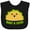 AB-Black, variant on Inktastic Taco Bout a Cutie Cute Taco Pun Boys or Girls Baby Bib