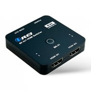 OREI 2 in 1 out 8K HDMI Switch with Audio Extraction, EDID management, HDR10& Dolby Vision (BK-21)