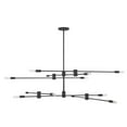 thumbnail image 3 of Lyrique 12-Light Chandelier in Matte Black, 3 of 6