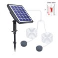 Yguping Solar Powered Fish Tank Oxygenator with Pipe Aquarium Oxygen