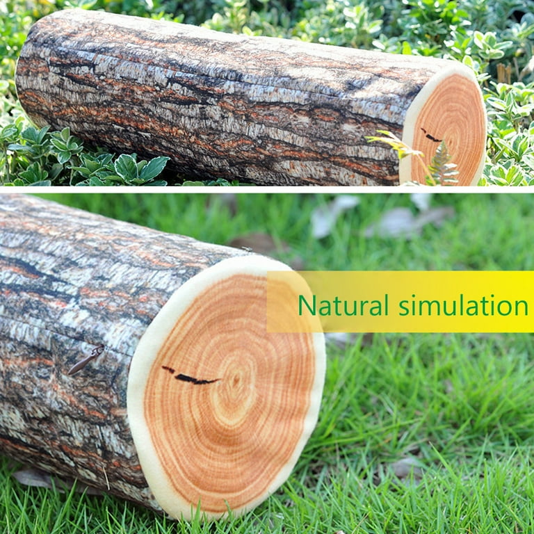 Tree stump floor clearance pillow