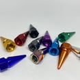 thumbnail image 6 of M6 License Plate Mounting Screws: Secure Attachment for Cars and Motorcycles, Made of Aluminum Alloy and Stainless Steel, 4.5*2cm Size, Purple and Green Available, 6 of 8