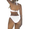 thumbnail image 4 of Wowcloth Womens Swimsuits Women's Retro Solid Color Swimsuit Conservative Jumpsuit Bodysuit Swimsuit, 4 of 6