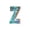 Z, variant on YiFudd Light Up Letter D, Mirror Finish LED Glowing Letter Light for Halloween Party Centerpiece