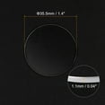 thumbnail image 2 of Uxcell 35.5mm Dia. Watch Glass Sapphire Crystal Lens, Round Flat 1.1mm Thickness Replacement Parts Clear, 2 of 5