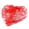 24 Pcs Red Rose Bud Flower Soap Bath Petal for Gift Wedding Decorative