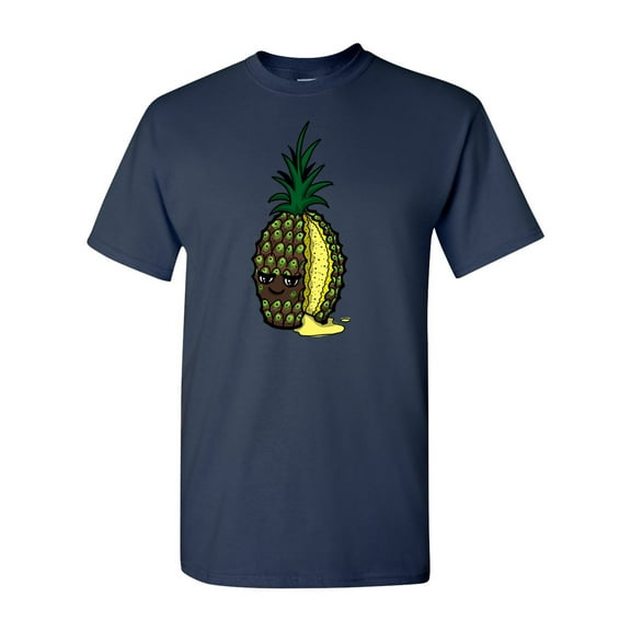 Too Cute To Eat Pineapple Adult DT T-Shirts Tee
