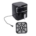 thumbnail image 2 of Compact Fryer, Oilless Fryer Touch Screen Power Interruption Memory  for Kitchen, 2 of 7