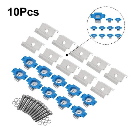 

Solar Panel Bracket Mounting Aluminium Fixing Set Caravan Roof Motorhome 10PC