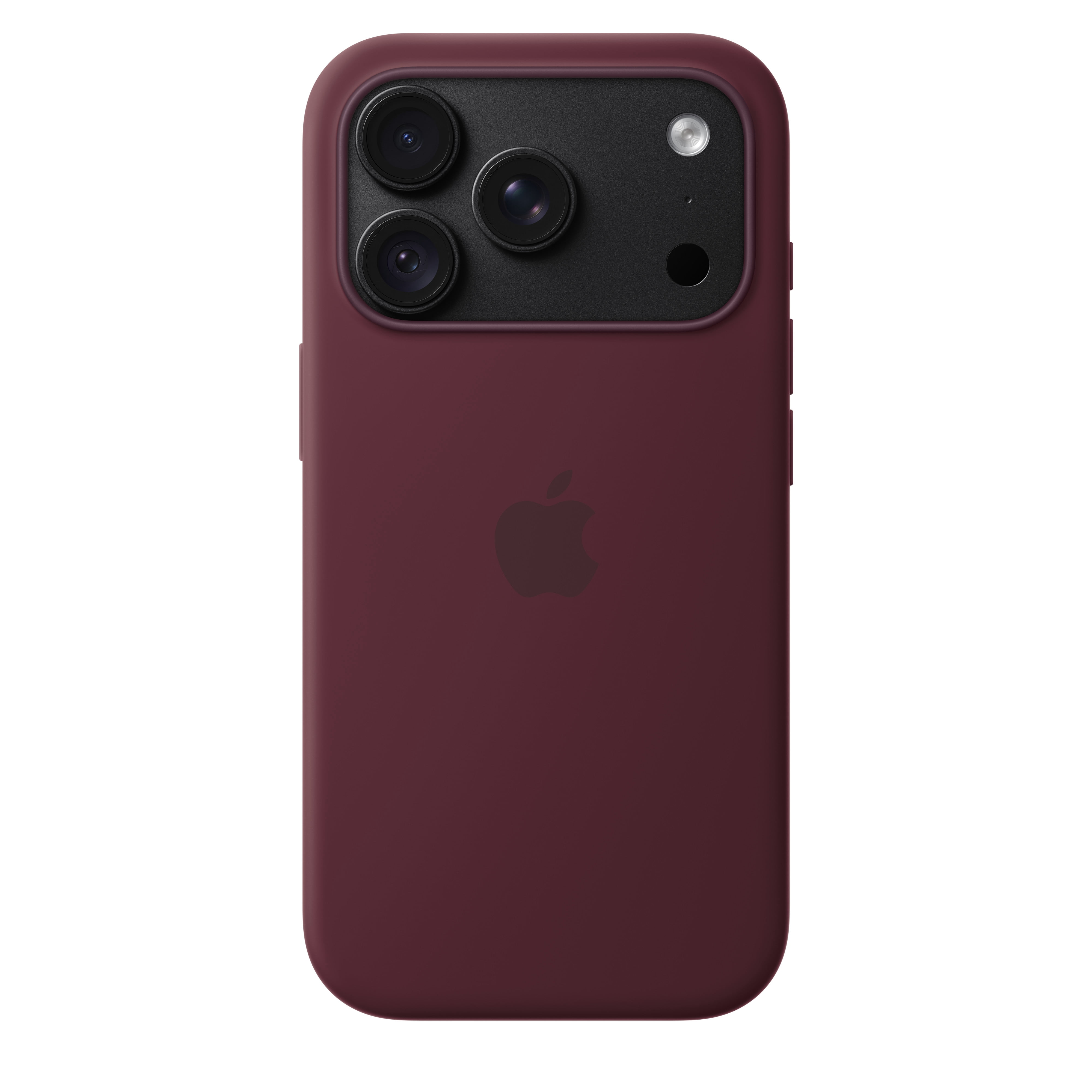Apple iPhone 18 Pro Silicone Case with MagSafe – Burgundy