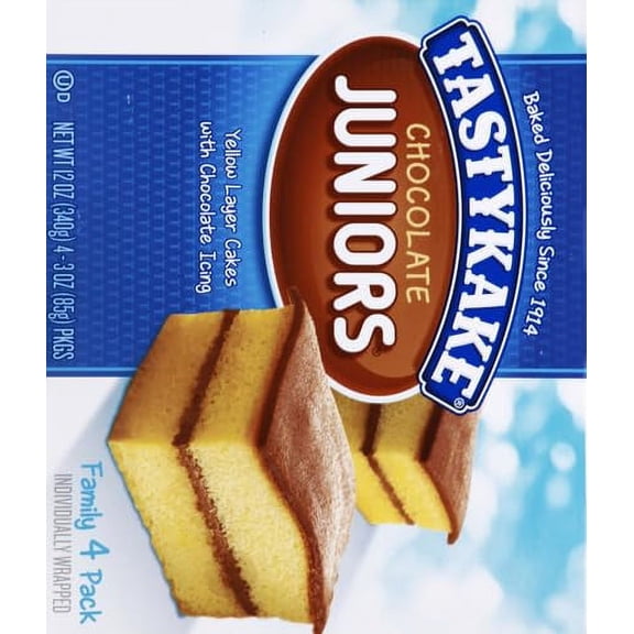 Tastykake, Juniors Chocolate MP Comm Snack Cake, 12 oz