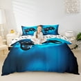 thumbnail image 3 of Gaming Bedding Set Twin, Kids Game Bedding Duvet Cover Set for Boys Girls, Video Game Gamepad Comforter Cover Set Game Controller Bedspread Cover Teens Bedroom Decor (Comforter Not Included), 3 of 7