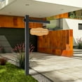 thumbnail image 2 of Gymax 2PCS 6' UPVC Real Estate Sign Post Open House Yard Home for Sale W/Stake, 2 of 10