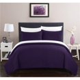 thumbnail image 1 of Chic Home BQS00224-BIB-US Thor Couvre-Lit Set & 44; Violet - Reine - 7 Pièces, 1 of 1