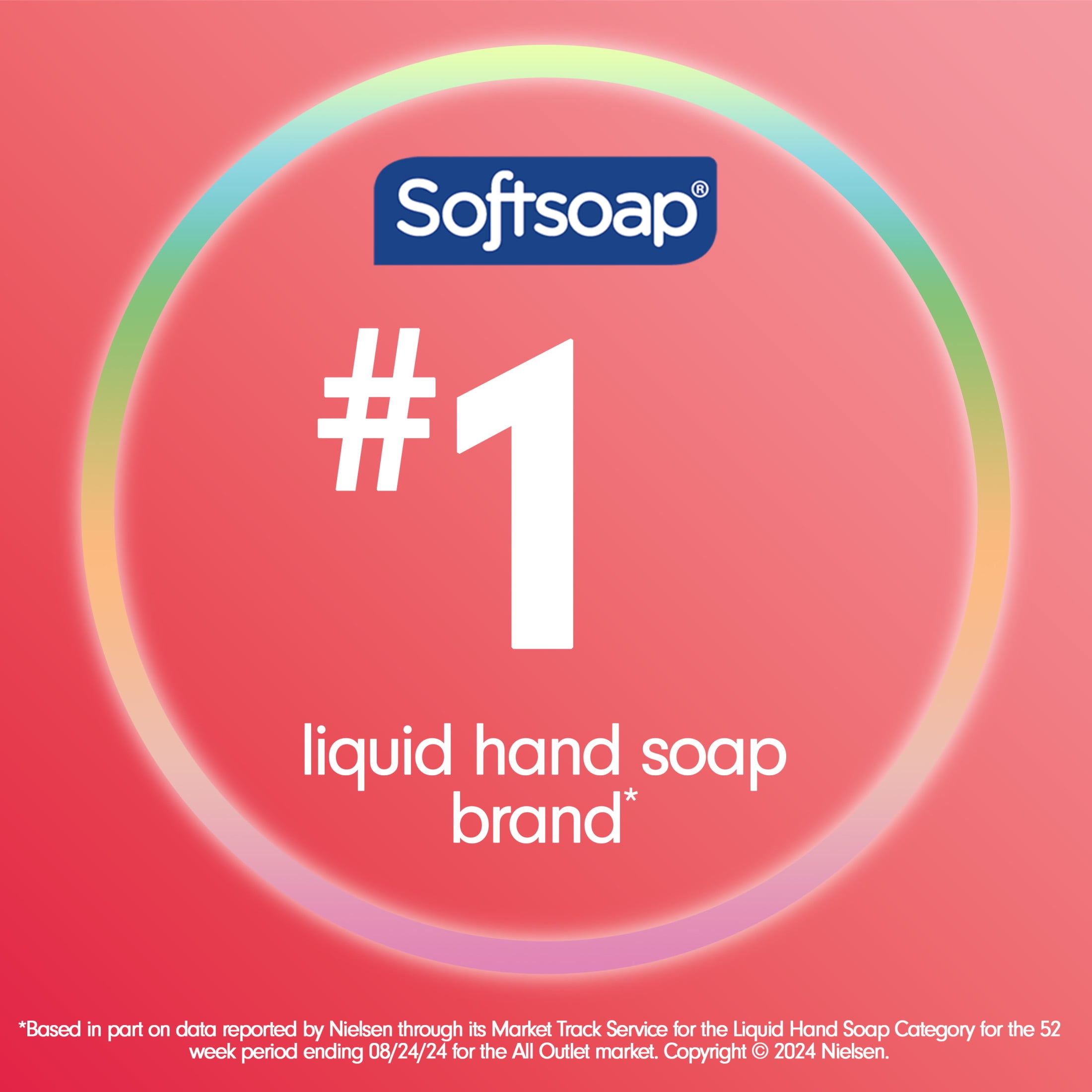 Softsoap Energized Liquid Hand Soap, Paraben Free, pH Balanced, Raspberry and Mandarin Scent, 11.25 fl oz Pump Bottle