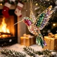thumbnail image 5 of Clearance Under $1 Animal Shaped Hanging Ornament Crystal Style Bird Art Pendant for Christmas Tree Home Holiday Decoration, 5 of 5