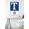 thumbnail image 5 of MLB Texas Rangers - Logo 22 Wall Poster with Magnetic Frame, 22.375" x 34", 5 of 5