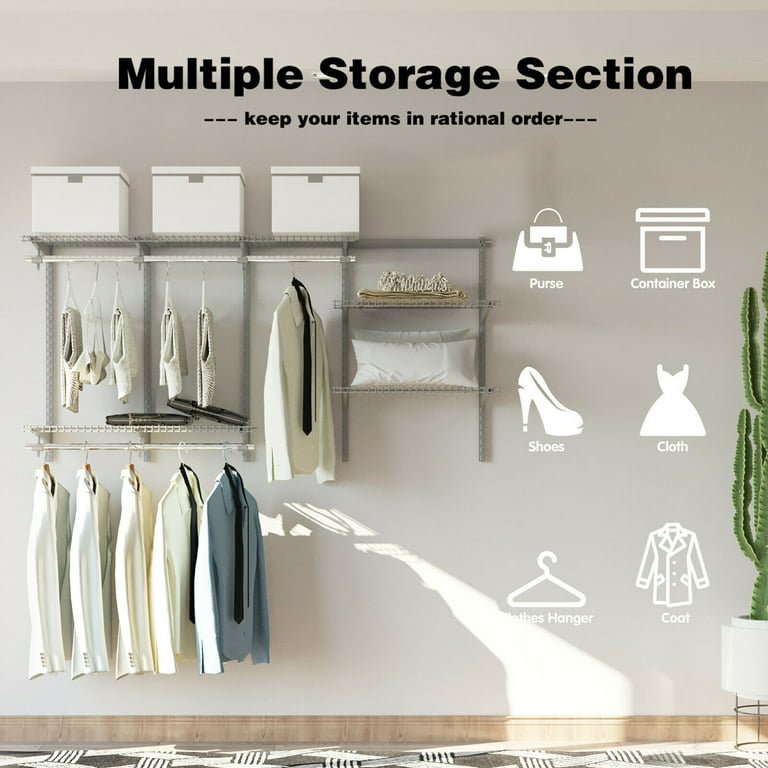 Custom Closet Organizer System Wall Mounted Closet System