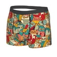 thumbnail image 2 of Naloa Funny Owl Bird Print Mens Underwear - Boxers for Men, Classic Briefs for Men, 2 of 9