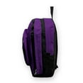 thumbnail image 3 of Everest Unisex Double Compartment 18" Backpack, Dark Purple Black, 3 of 5