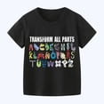 thumbnail image 5 of Nueva camiseta Harajuku con alfabeto de moda de verano 2024 para niños, ropa para niñas, camisetas con estampado de dibujos animados, ropa para niños, 5 of 5