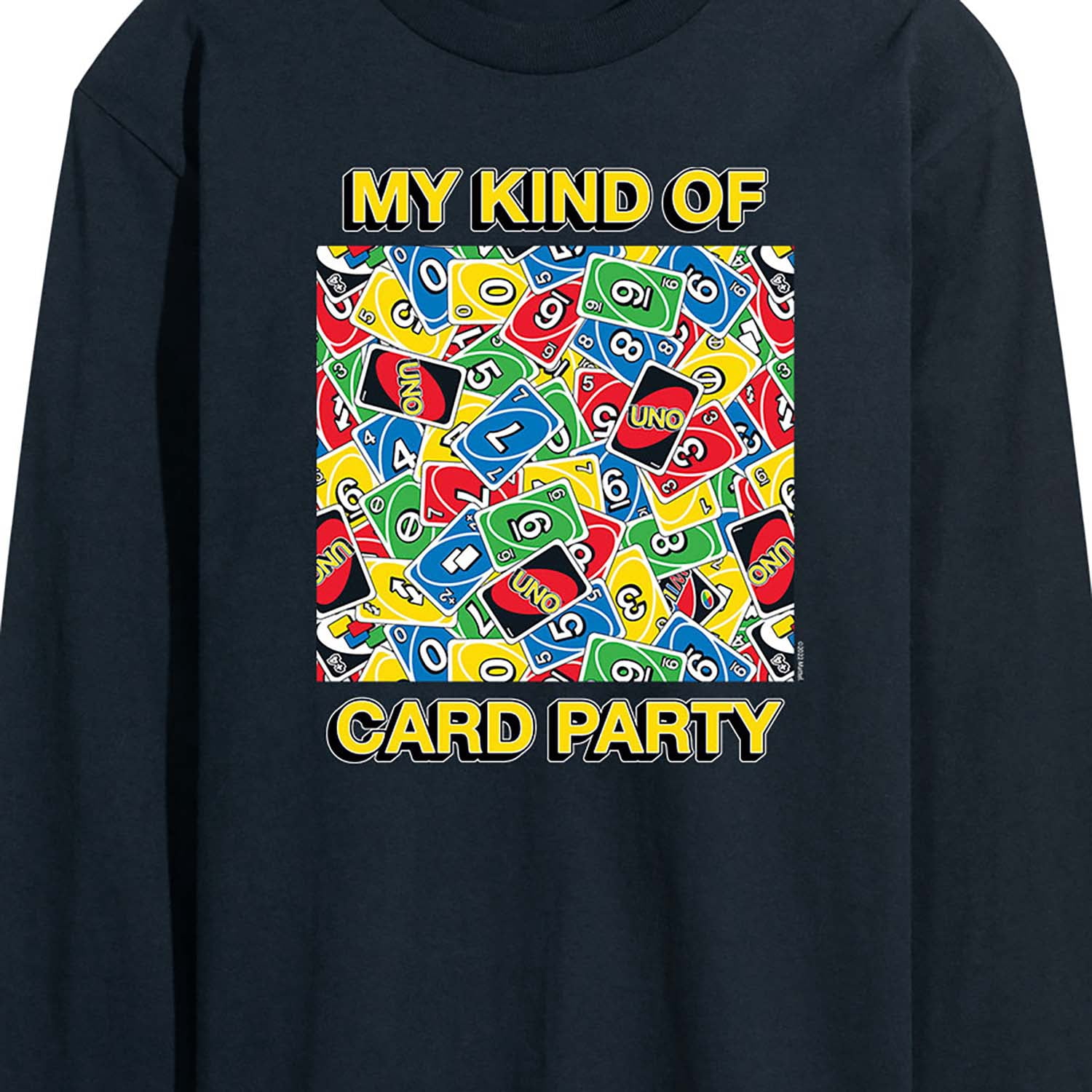 UNO - My Kind Of Card Party - Men's Long Sleeve T-Shirt
