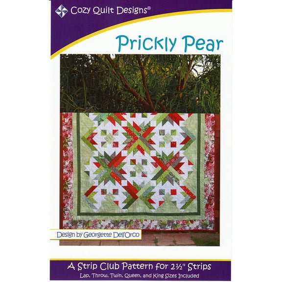 Prickly Pear Quilt Pattern by Cozy Quilt Designs