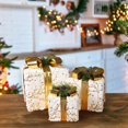thumbnail image 4 of 3 Piece Gift Boxes Christmas Decoration Christmas Tree Skirt Ornament Gift Boxes Square, 4 of 7