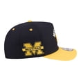 thumbnail image 6 of Men's New Era  Navy/Maize Michigan Wolverines Two-Tone Arched 9FIFTY Snapback Hat, 6 of 7