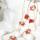thumbnail image 4 of Bola, cono de pino, bolsa de regalo, adornos navideños, cadena, cadena, decoración de árbol de Navidad, cuerda colgante, 4 of 5