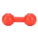 thumbnail image 3 of Juguete dispensador de golosinas para perros rechinando los dientes forma de barra interactiva juguete de goma para masticar mascotas para cachorros rojo, 3 of 5