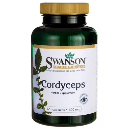 Cla Fuel 120 Caps - Swanson Cordyceps 600 mg 120 Caps