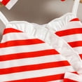 thumbnail image 6 of Zanarzt Toddler 4th Of July Dress Little Girl Dresses Fashion 4Th Of July Flag Print Baby Sleeveless Sundress Toddler Girl Suspended Dresses Soft Homewear Kids Outfit Blue,2 Years, 6 of 8