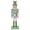 Green, variant on HoliHive 12 Inch Easter Bunny Nutcracker Decoration, Wooden Rabbit Soldier Figure for Spring Holiday Tabletop Display, Easter Decorations