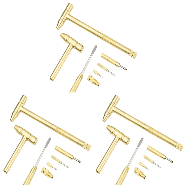 Destornillador Metal 6 en 1 Herramientas Manuales Mini Portátil Herramientas Bricolaje