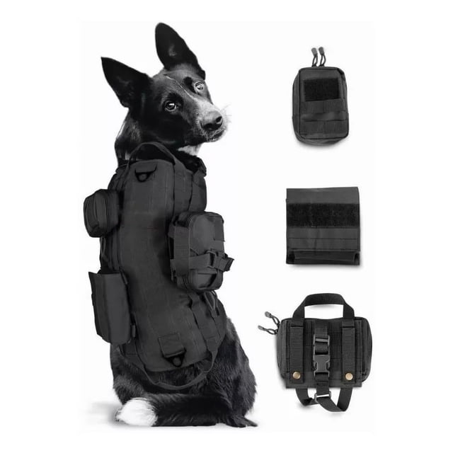 Chaleco Táctico Perro Pechera Militar Coraza De Camuflaje