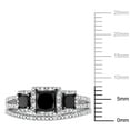 thumbnail image 2 of Everly Women's Diamond 10k White Gold Bridal Set, 2 of 8