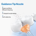 thumbnail image 3 of 10 dental flosser type guide tip replacement heads-2 pack, suitable for braces and dental care, 3 of 4