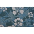 thumbnail image 1 of Ninamar Door Mat Hibiscus Flowers Natural Coir – 75 x 45 cm, 1 of 5