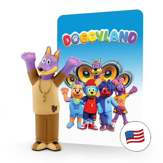 El personaje de reproducción de audio Tonies Bow Wizzle de Doggyland