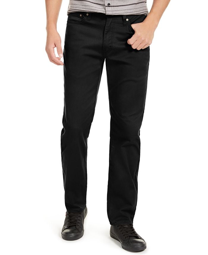 Levi's MINERAL BLACK Men's All Seasons Tech 541 Athletic Taper Jeans 35x30  