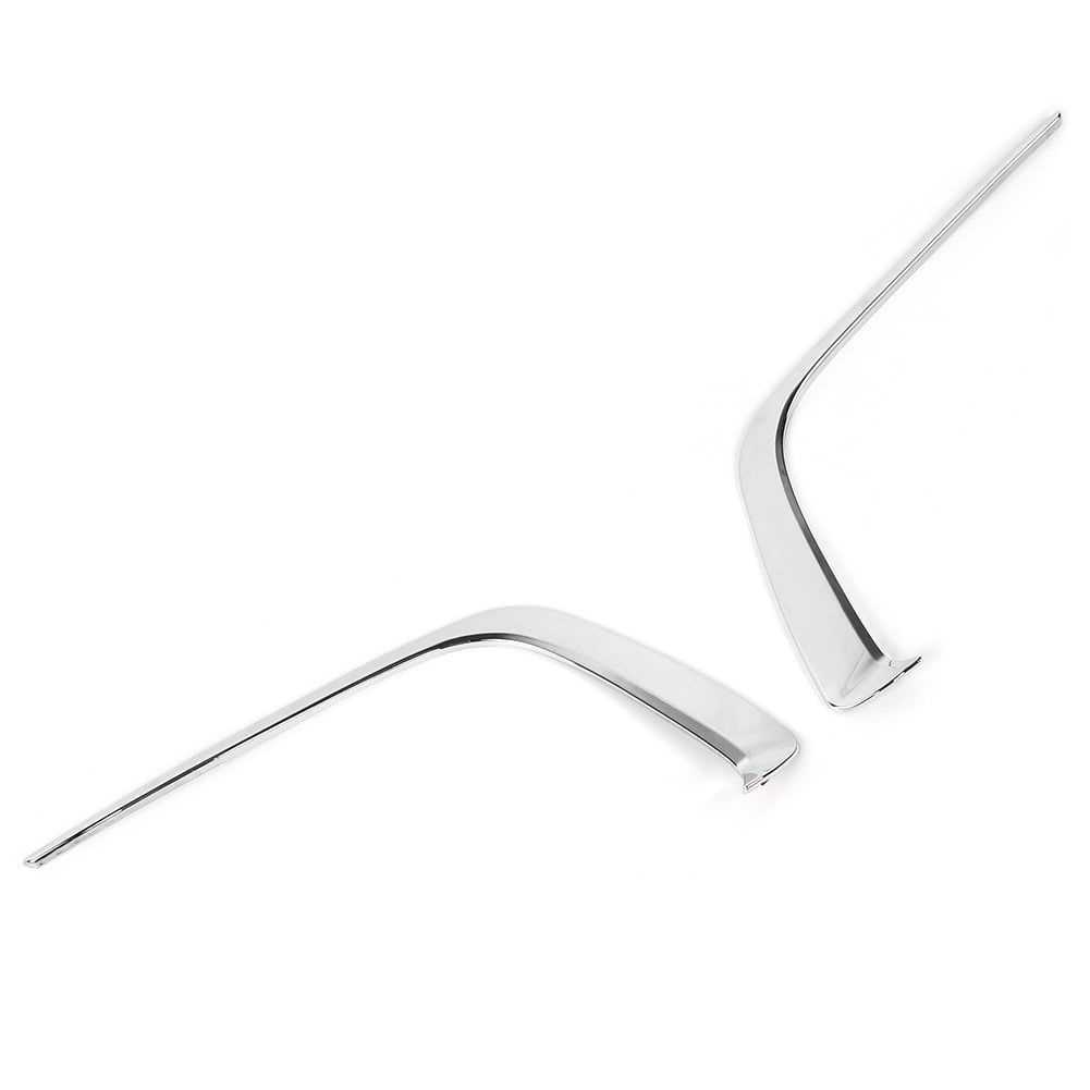 Fog Light Eyebrow Cover Fog Lamp Eyelid 2pcs Front Fog Light Eyebrow