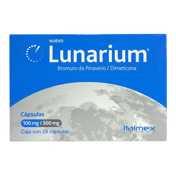 Lunarium 100 mg / 300 mg 28 cápsulas
