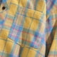 thumbnail image 5 of pstuiky camisas de manga larga para hombre, Camisa de manga larga a cuadros con botones para hombre, informal y de moda, con solapa. Camisa de manga larga con solapa para hombre. xl, 5 of 8
