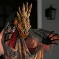 thumbnail image 3 of Northlight Lighted and Animated Standing Dragon Man with Sound Halloween Figure - 5.75', 3 of 7