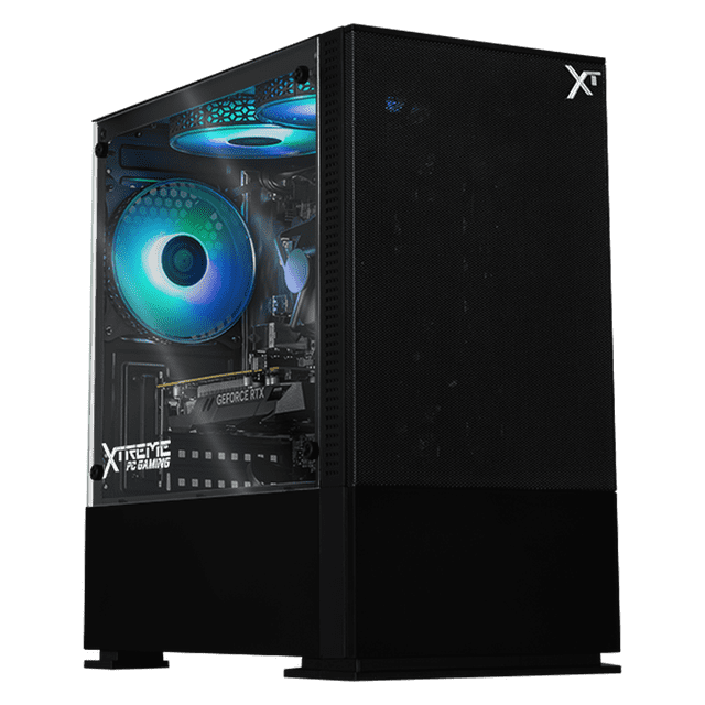 Xtreme PC Gaming Geforce RTX 3050 Intel Core I3 10105F 16GB SSD 1TB WIFI Air Flow Black