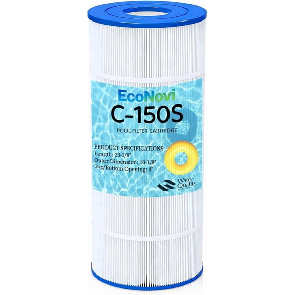 C150S Pool Filter Cartridge Replacement, Compatible with Hayward SwimClear C150S CX150XRE CS150E, Replaces Pleatco PA150S, Unicel C-9441, Filbur FC-1286, Premium 5oz Heavy-Duty Filter Media