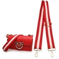 thumbnail image 4 of Canva Crossbody-Strap Shoulder Bag Strap-Replacement Purse Strap Adjustable Bag Replacement-Strap For Handbag Stripe Red White, 4 of 4